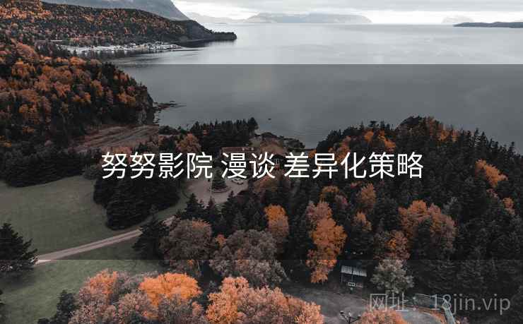 努努影院 漫谈 差异化策略