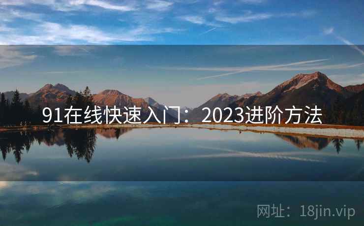 91在线快速入门：2023进阶方法