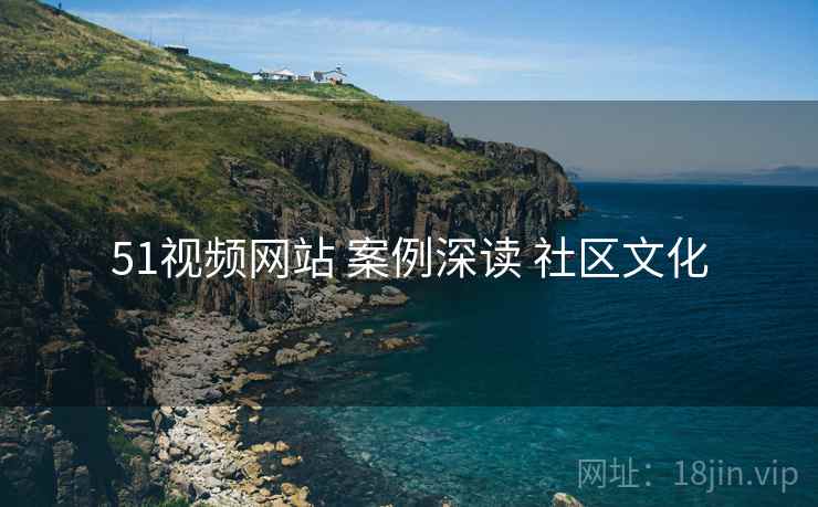 51视频网站 案例深读 社区文化