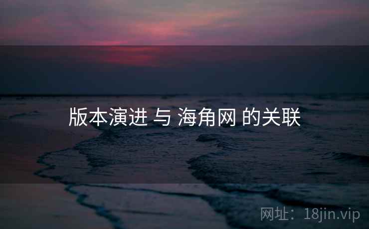 版本演进 与 海角网 的关联